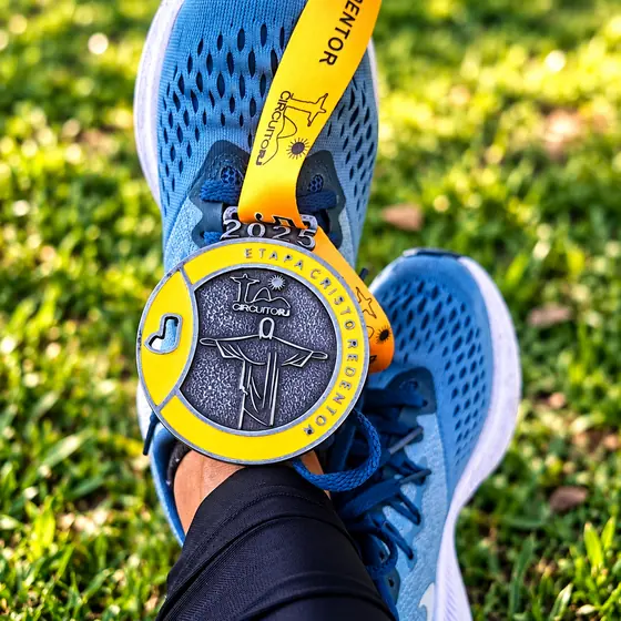 Medalha do Circuito RJ 2025, etapa Cristo Redentor